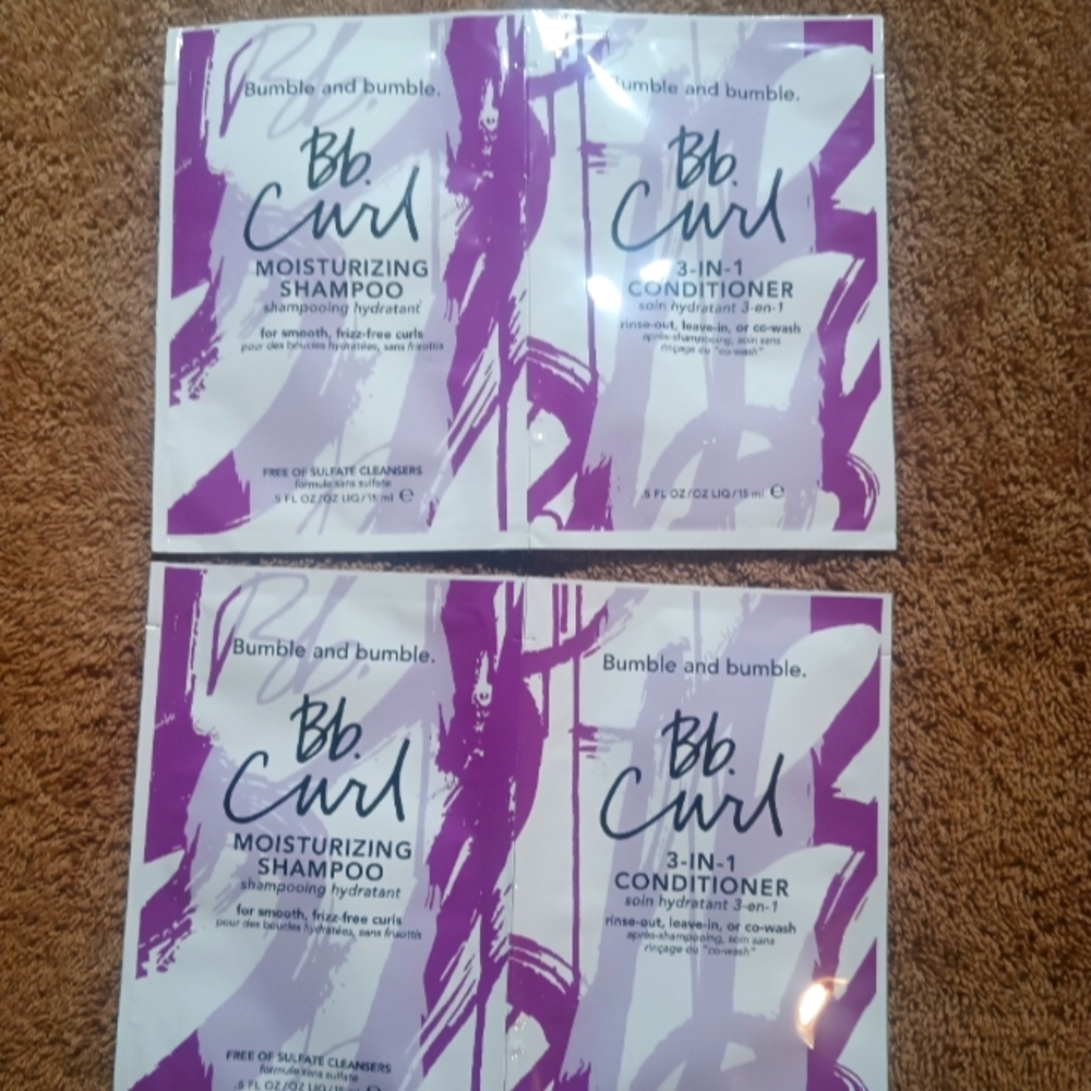 Bumble and bumble Bb Curl shampoo and conditioner